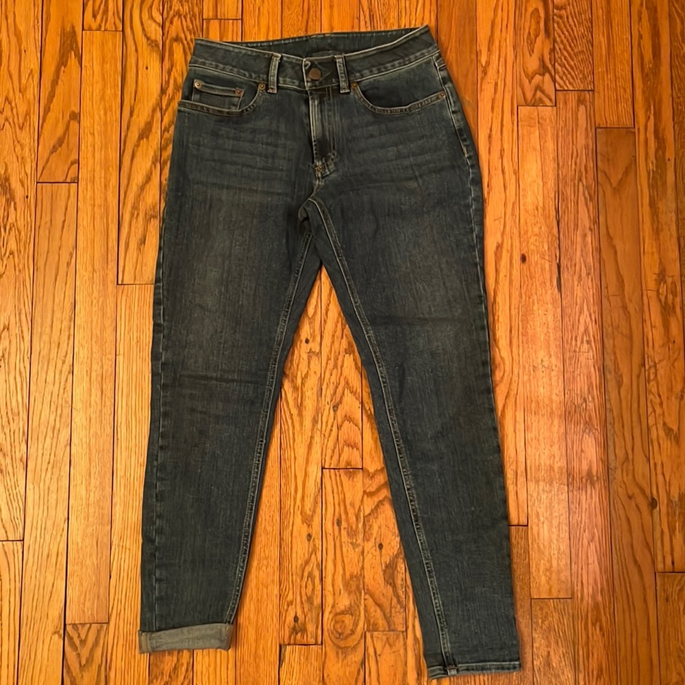 L.L.Bean Skinny Favorite Fit Denim Jeans Women’s 4 Petite